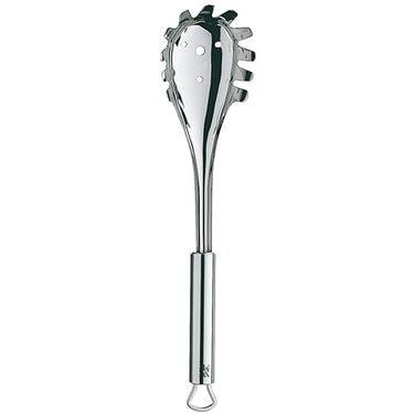 WMF Profi Plus Spaghettilöffel 32 cm, Cromargan Edelstahl teilmattiert, ideal als Nudelzange und Spaghettizange, spülmaschinengeeignet im Sale